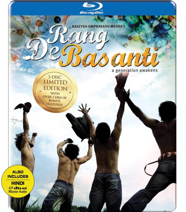 RANG DE BASANTI BLUERAY STEEL BOOK  AAMIR KHAN - Image 2