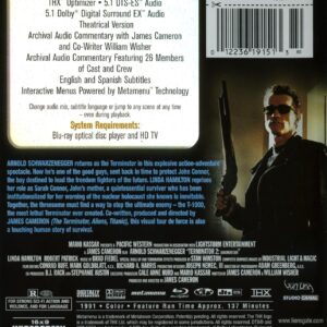 TERMINATOR 2 JUDGMENT DAY / BLUERAY / ARNOLD SCHWARZENEGGAR
