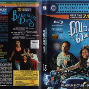 BANGLORE DAYS / BLUERAY+DVD COMBO  / DULQUER SALMAAN / NIVIN PAULY / FAHAD FAZIL