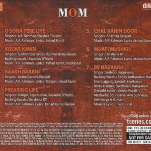 MOM / AUDIO CD / AR RAHMAN